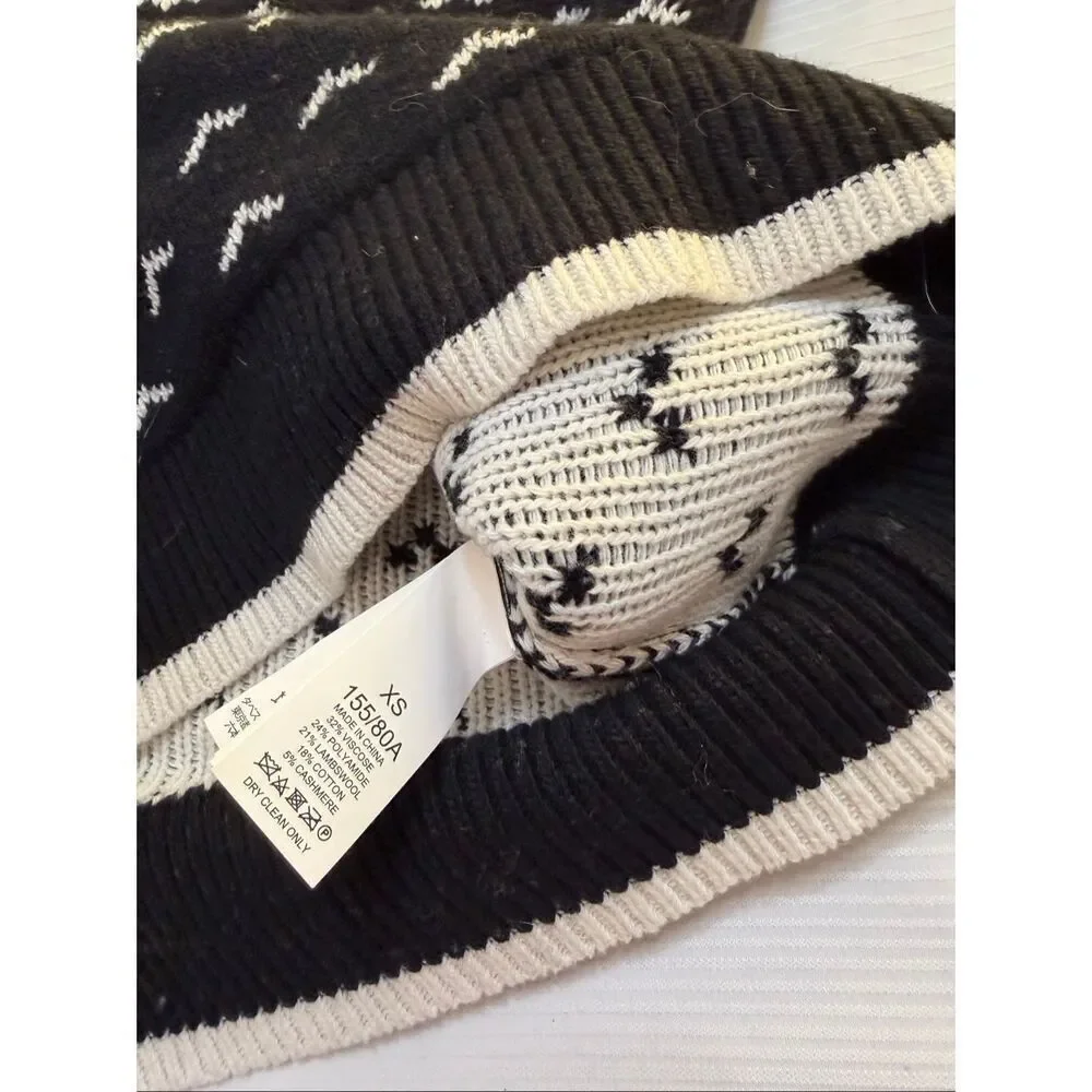 Kate Spade Women’s Broome Street Penguin Intarsia Sweater Size XS